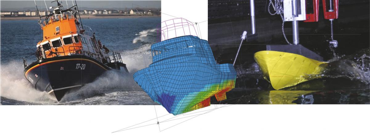 RNLI Workshop - lifeboat images